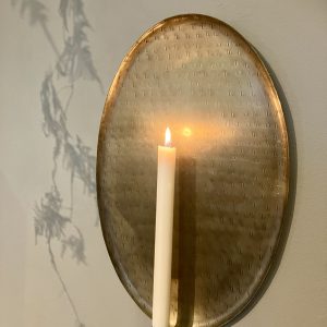 Ljuslampett mässing